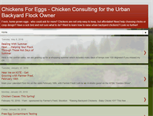 Tablet Screenshot of chickensforeggs.com